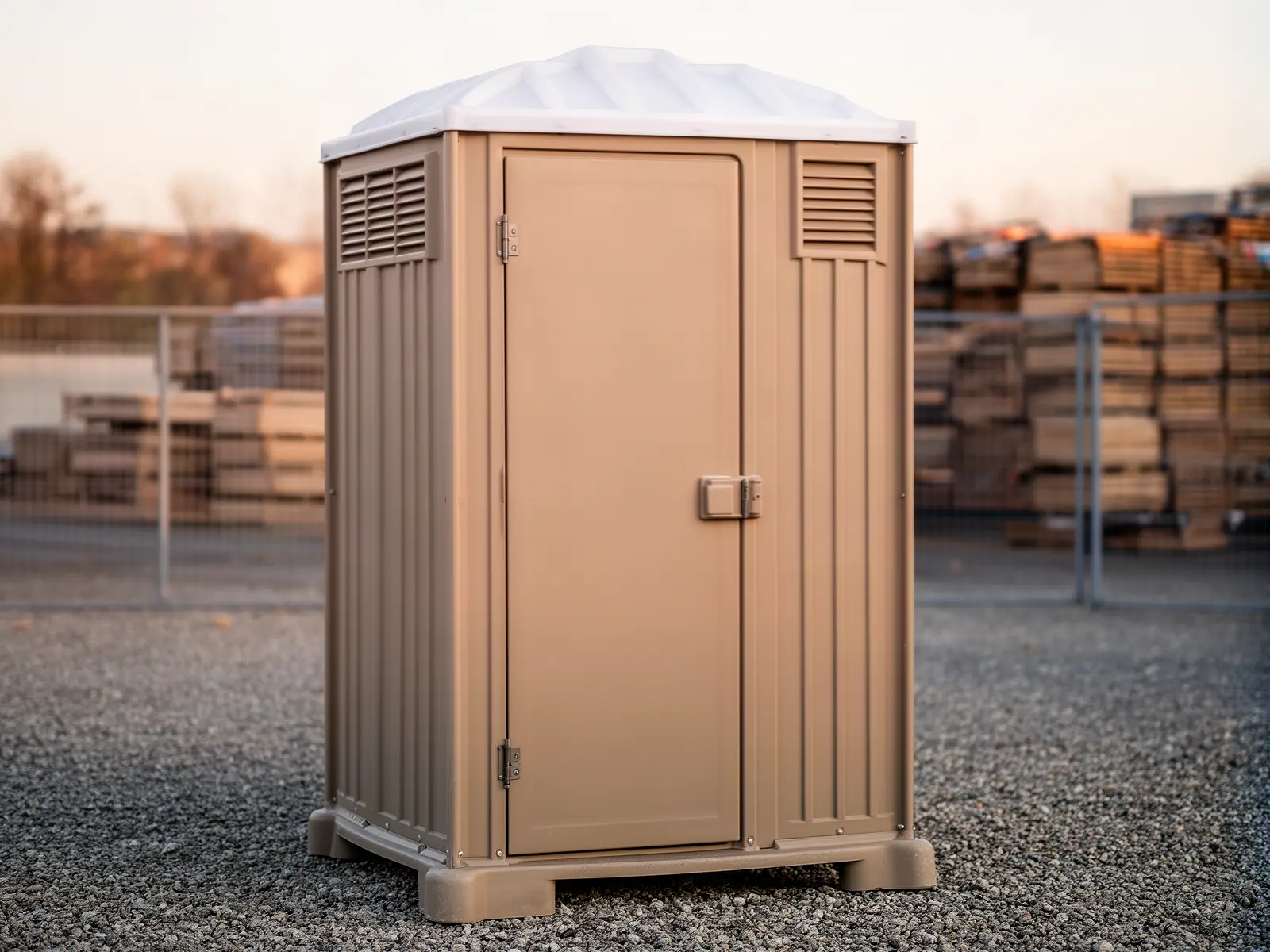 Clean porta potty unit from Uncle Hal's Porta Potty Rental in Mount Rainier, MD